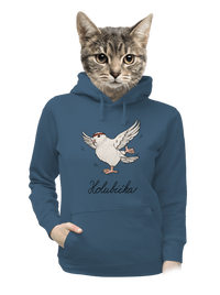 dámska mikina klokanka