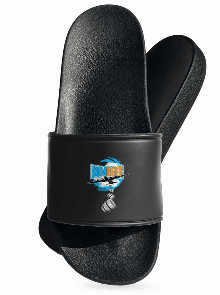 BomBeer šľapky Black
