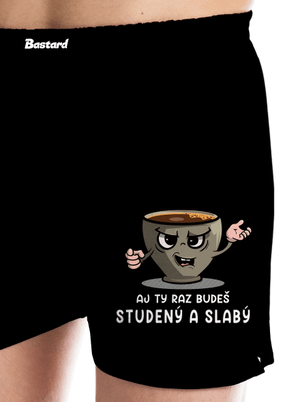 Studená káva pánske trenky Black