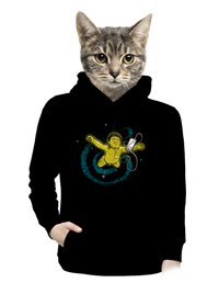 dámska mikina klokanka