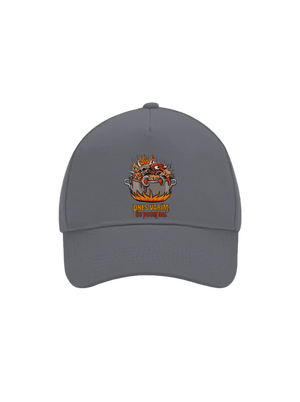 Čo Doom dal šiltovka baseballka Graphite grey