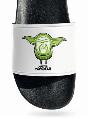 Mistr DiYoda šľapky White