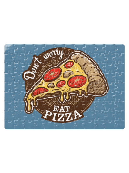 Pizza puzzle White