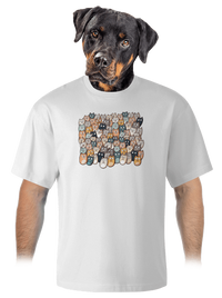 unisex tričko oversized