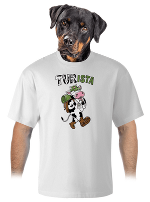 Tur na cestách unisex tričko oversized White