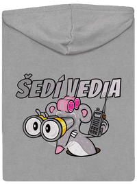 pánska mikina na zips