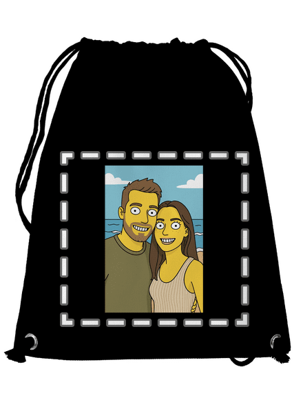 Simpsonovi z vlastnej fotky vak Black