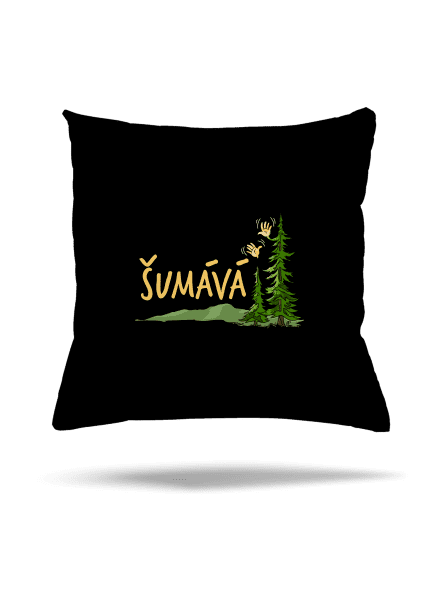 Šumává vankúš Black