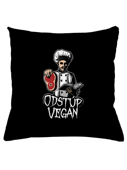 Odstup vegane vankúš Black