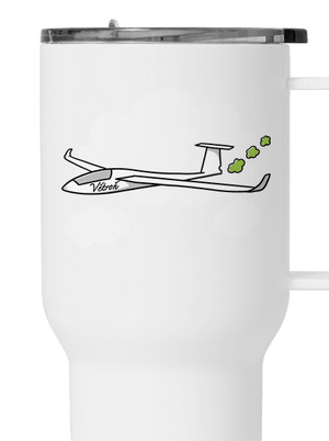 Větroň termohrnček White