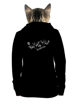 Batminton dámska mikina na zips Black