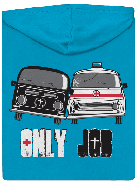 Konkurencia dámska mikina na zips Blue Atol