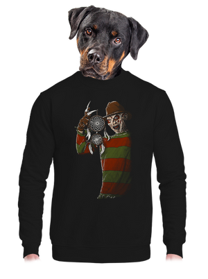 unisex mikina bez kapucne