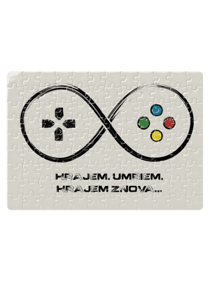 Hrajem znova puzzle White