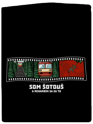 Som šotouš dámska mikina na zips Black