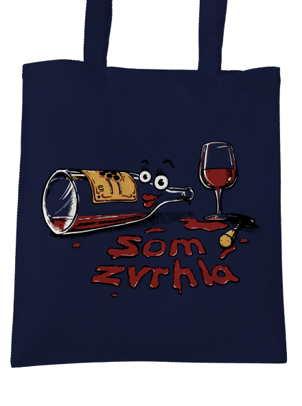 Zvrhlá taška French Navy