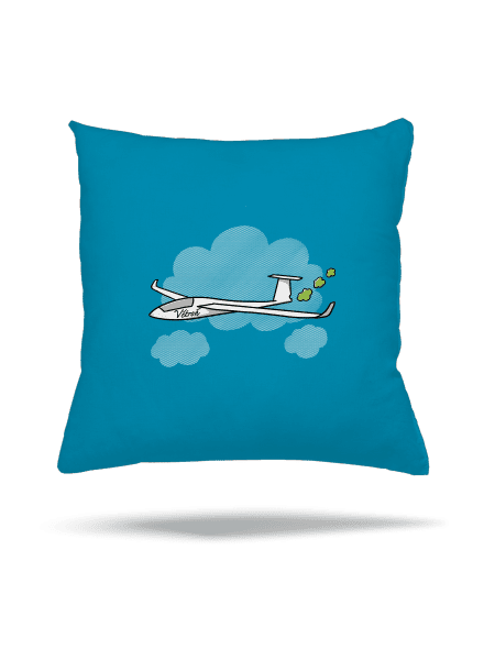 Větroň vankúš Blue Turquoise