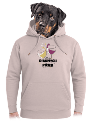 Klub riadnych pičiek unisex mikina premium Rose Chalk