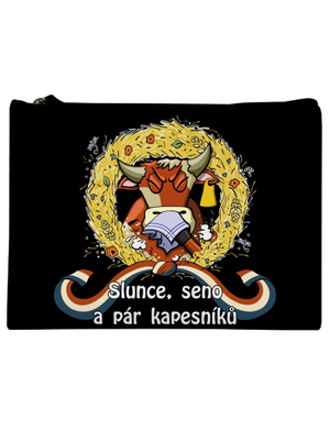 Slunce, seno a pár kapesníků taštička Black
