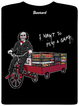 Chcem si zahrať hru pánske tričko Black