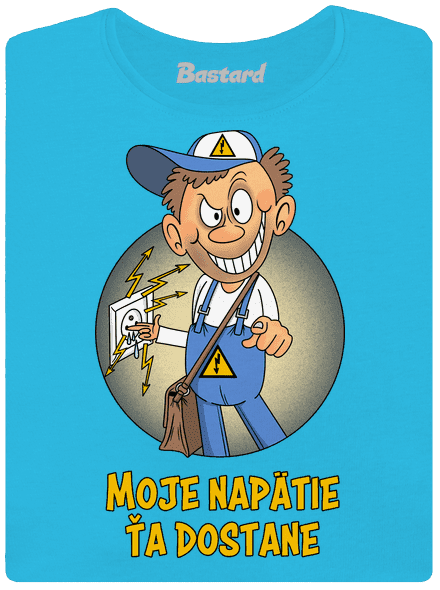 Moje napätie dámske tričko Blue Atol