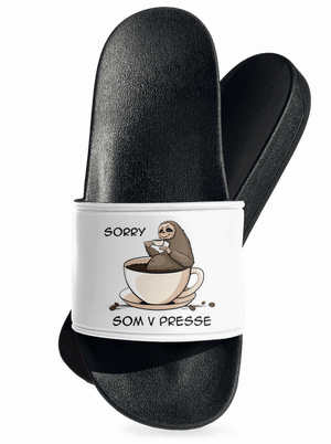 V presse šľapky White