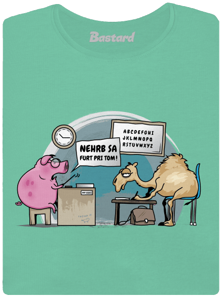 Nehrb sa dámske tričko prémium Mint Mal