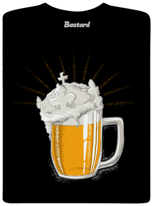 České zlato pánske tričko Black