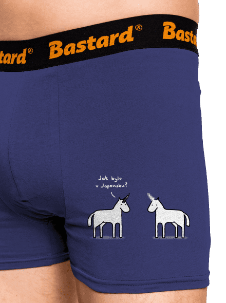 Pornorožec boxerky Blue Navy