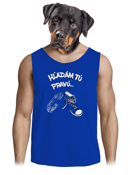 Hľadám tú pravú pánske tielko Royal Blue