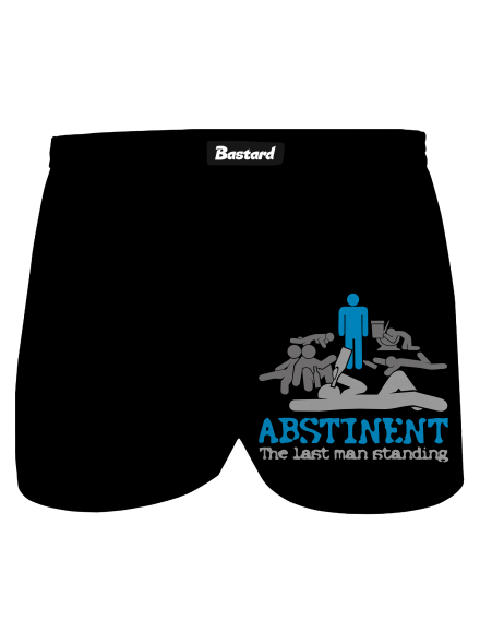Abstinent pánske trenky Black
