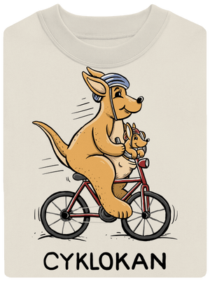 Cyklokan unisex mikina bez kapucne Off White