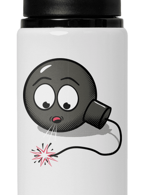 Bomba flaša na vodu White