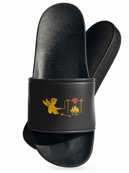 Amorek šľapky Black