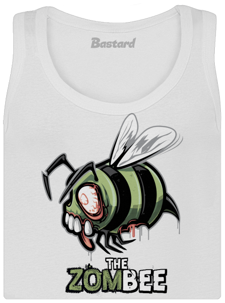 ZomBee dámske tielko klasické White