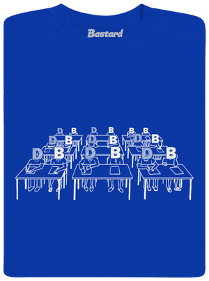 Cimrman: Debil, blbeček pánske dlhý rukáv Royal Blue