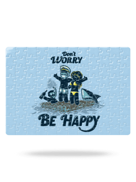 Don't worry puzzle White