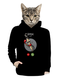 dámska mikina klokanka