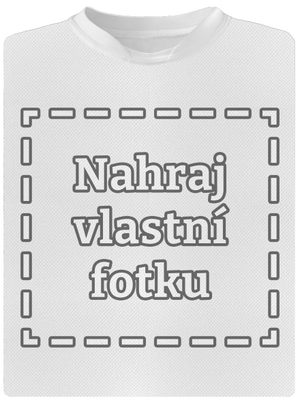 Vlastná potlač pánske športové tričko White