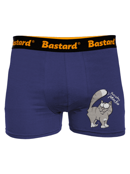 Macko a Micka boxerky Blue Navy