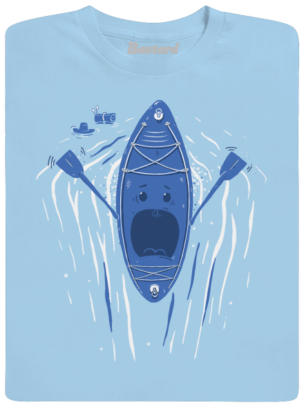 Ahhhh! pánske tričko Sky Blue
