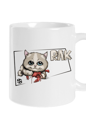 Mačací horoskop: Rak klasický hrnček White