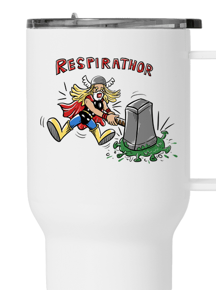 Respirathor termohrnček White