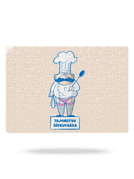 Tajomstvo šéfkuchára puzzle White