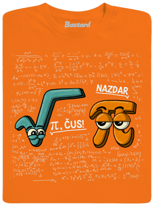 Pí, čus! detské tričko Orange