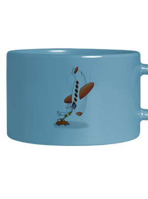 Sme si bližšie hrnček makronka Blue Macaron