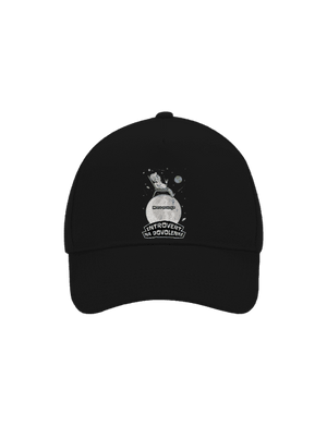 Introvert na dovolenke šiltovka baseballka Black