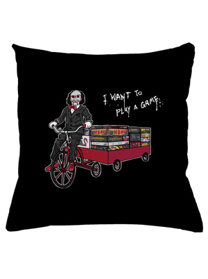 Chcem si zahrať hru vankúš Black