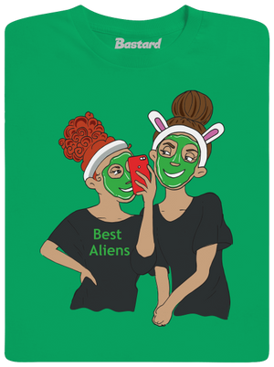Best aliens detské tričko Kelly Green