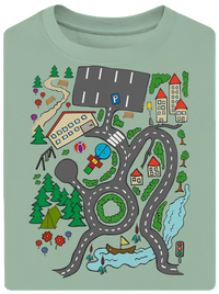 unisex tričko oversized